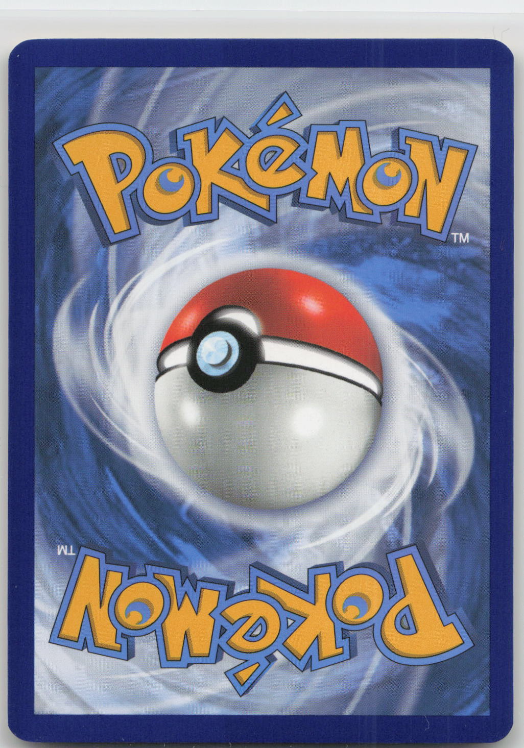 Back of card