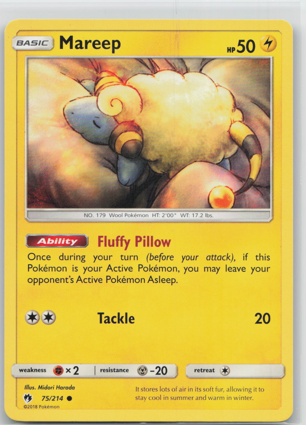 Mareep - Lost Thunder 075/214