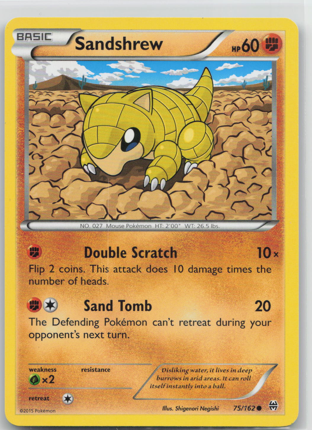 Sandshrew - BREAKthrough 075/162