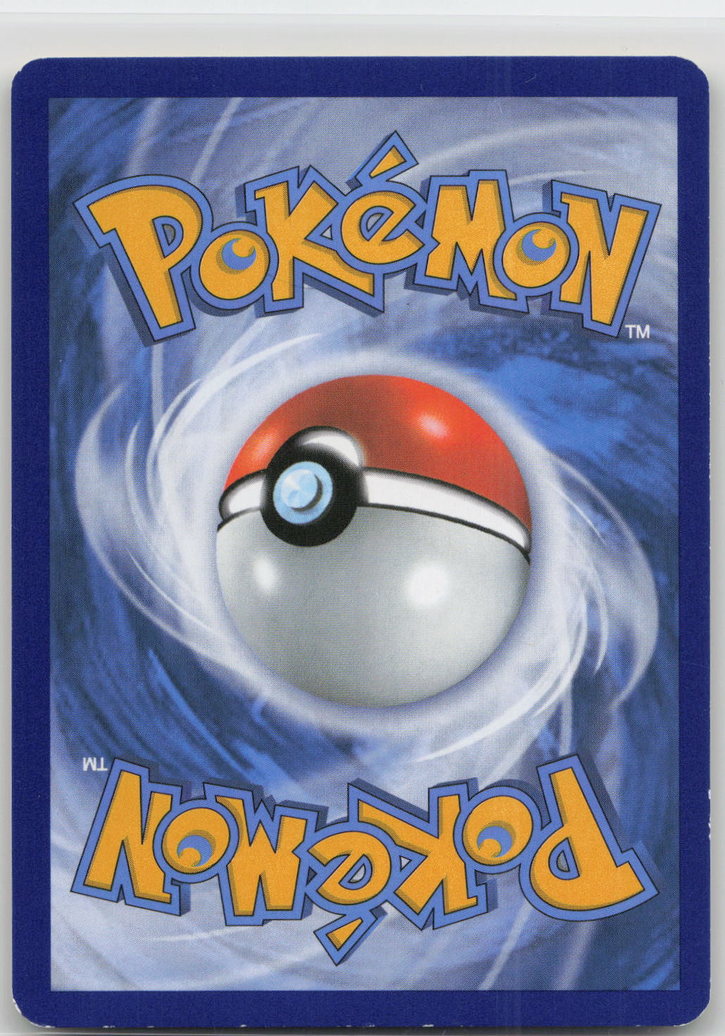 Back of card