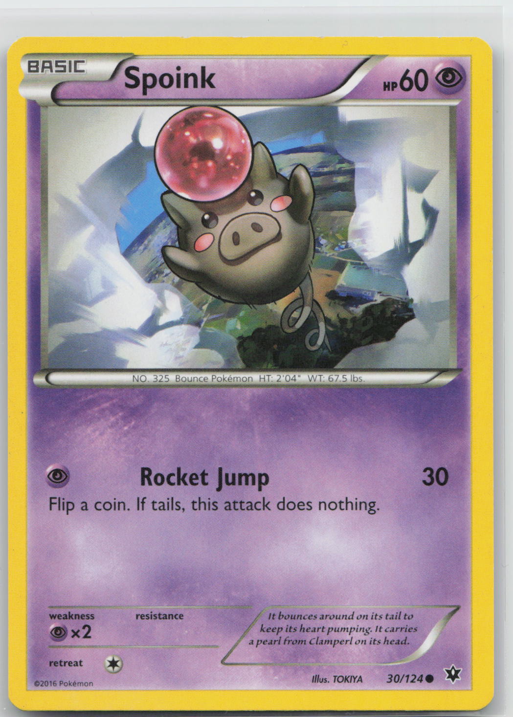 Spoink - Fates Collide 030/124