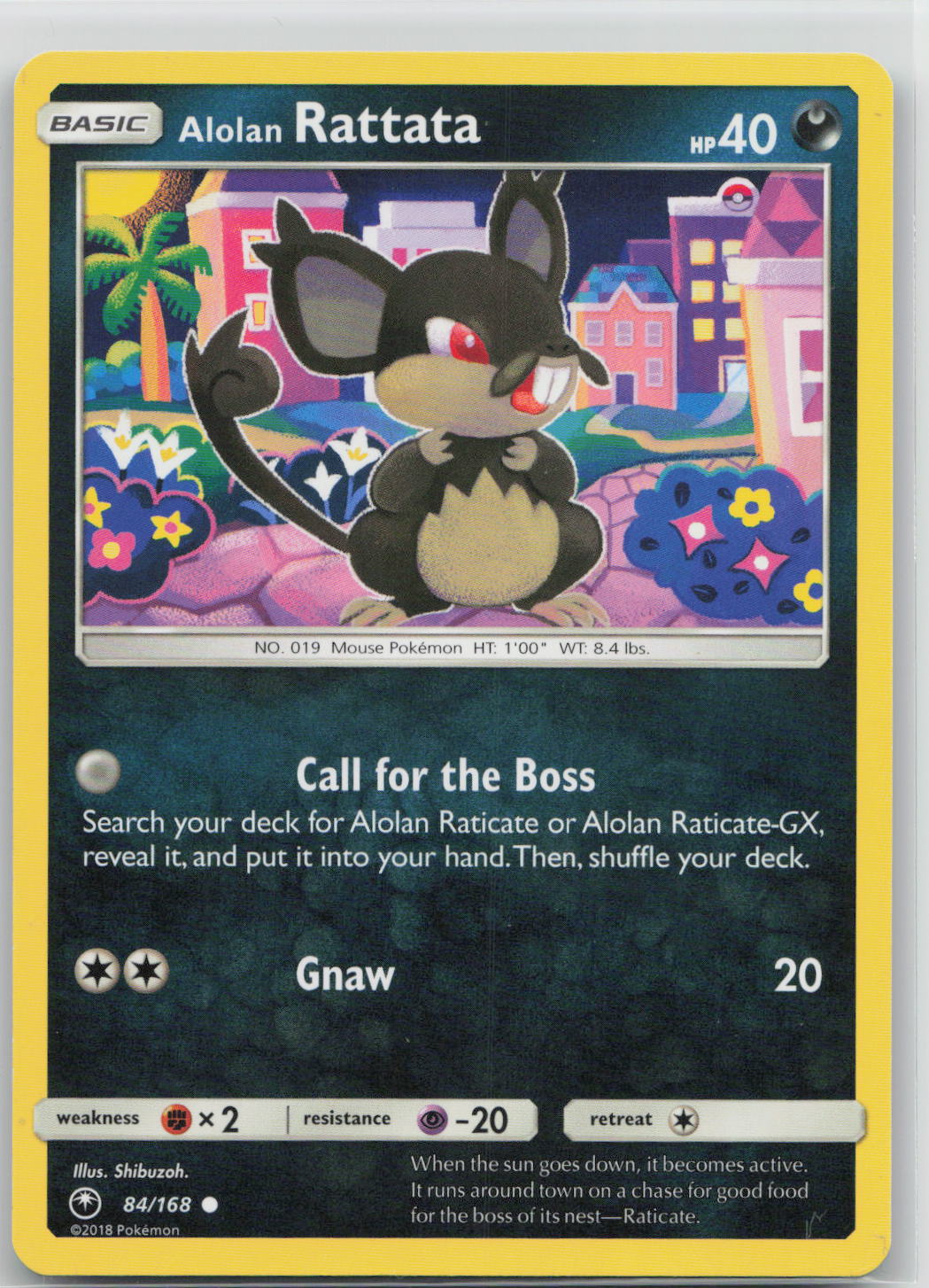 Alolan Rattata - Celestial Storm 084/168