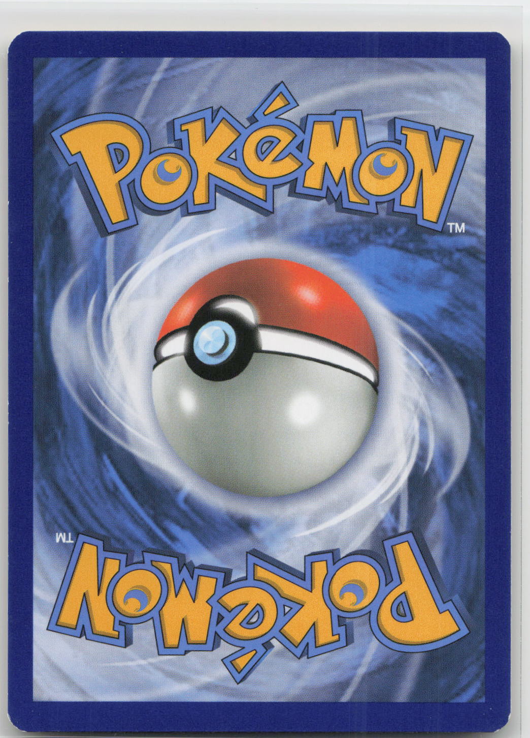 Back of card