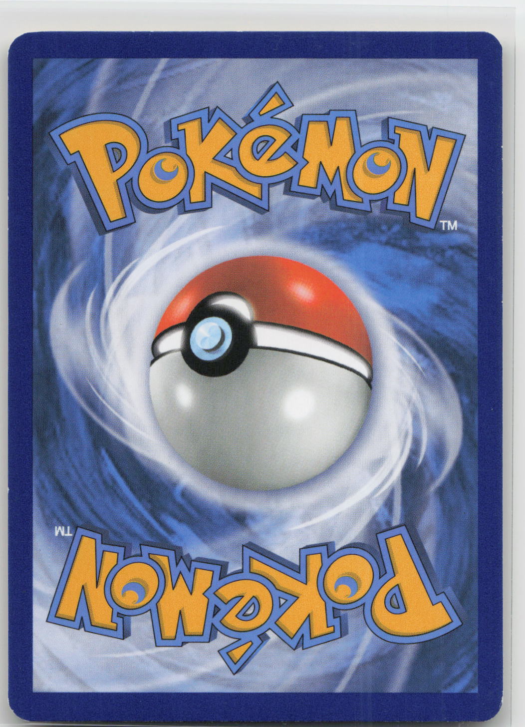 Back of card
