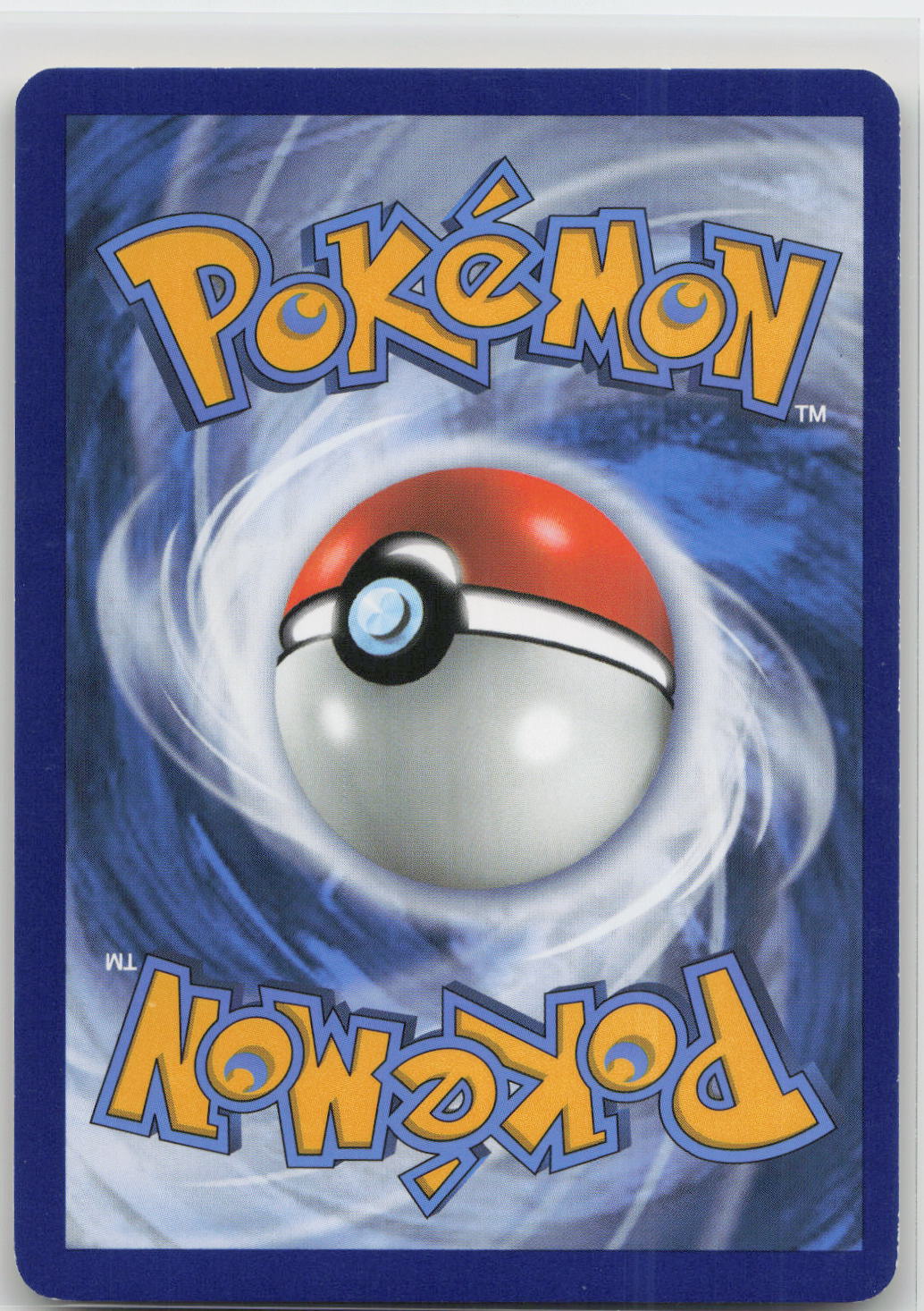 Back of card