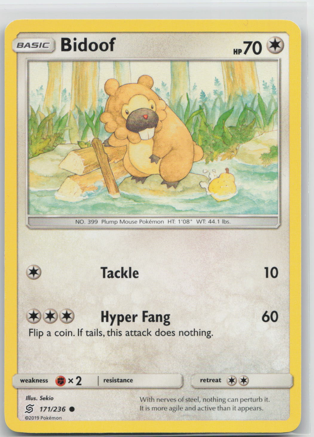 Bidoof - Unified Minds 171/236