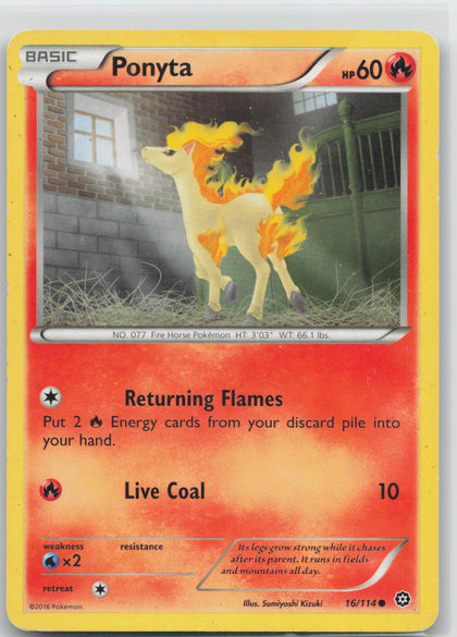 Ponyta - Steam Siege 16/114
