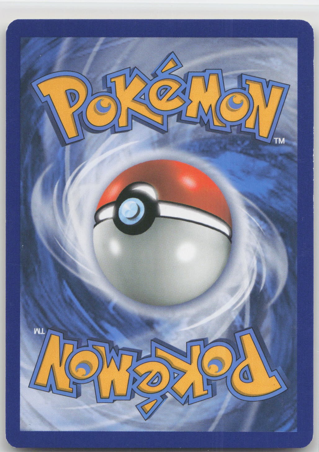 Back of card