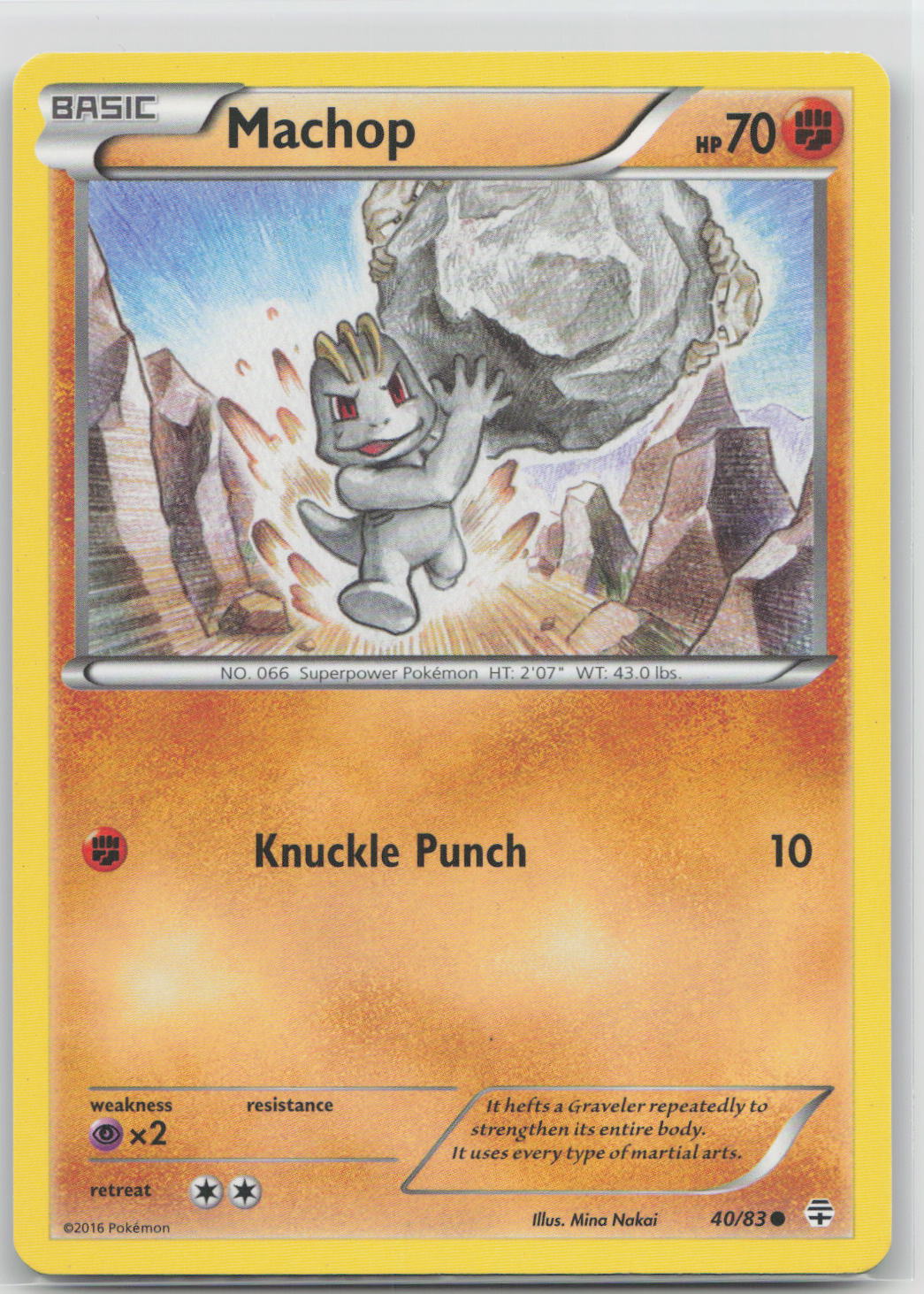 Machop - Generations 040/83