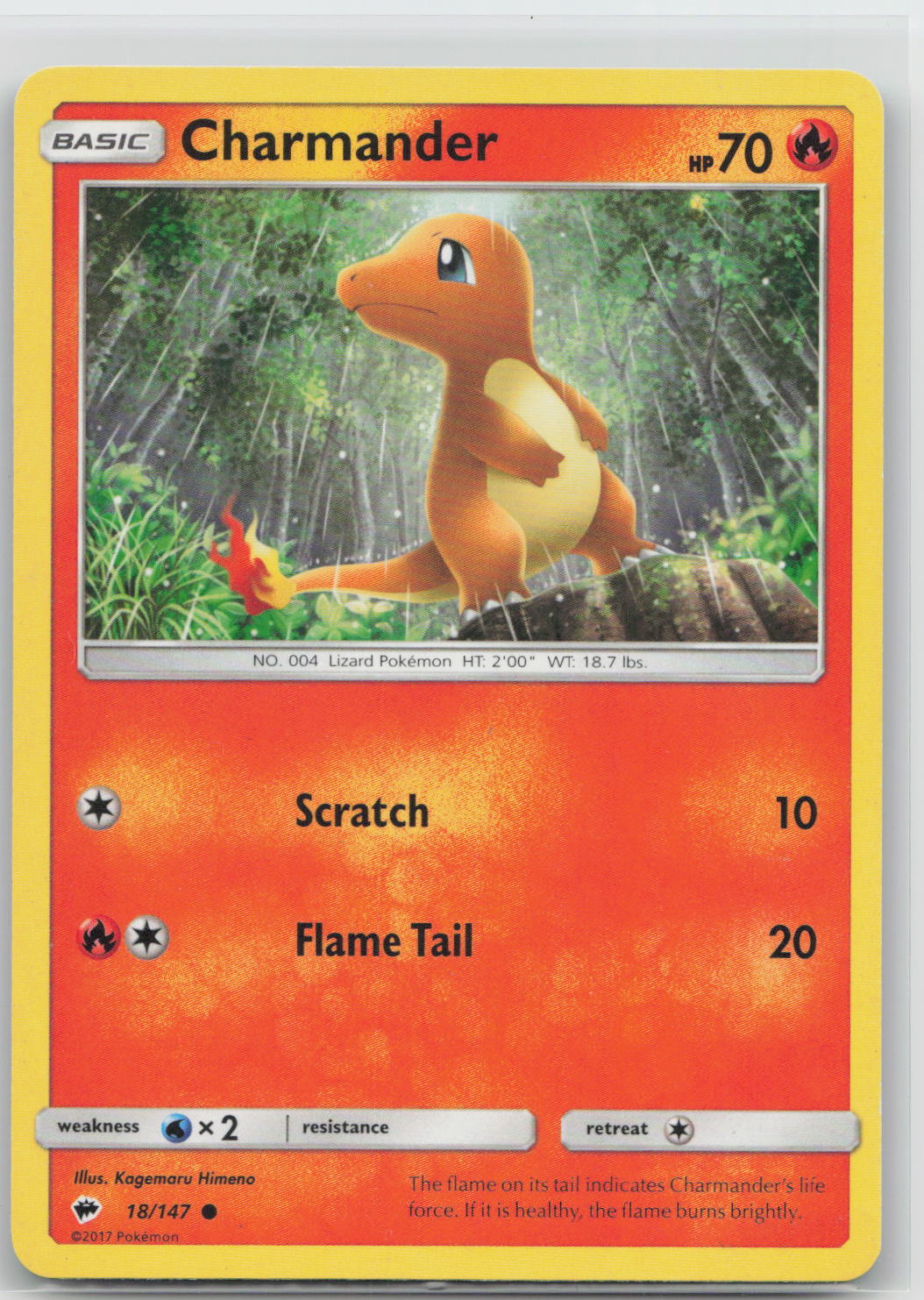 Charmander - Burning Shadows 018/147