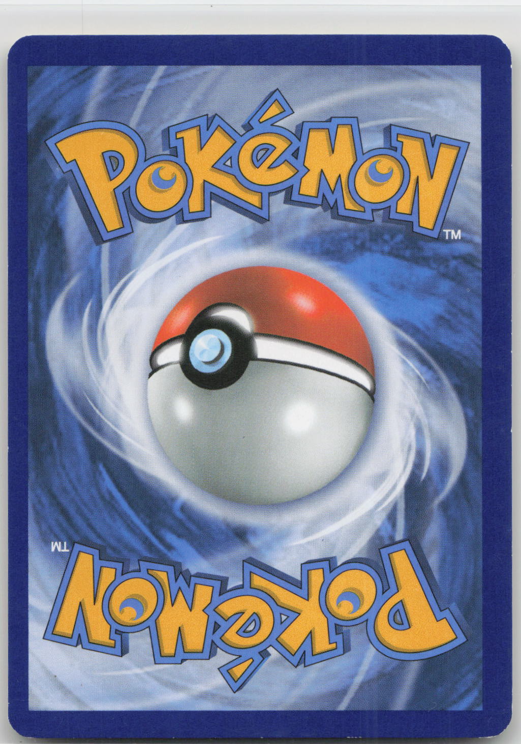 Back of card