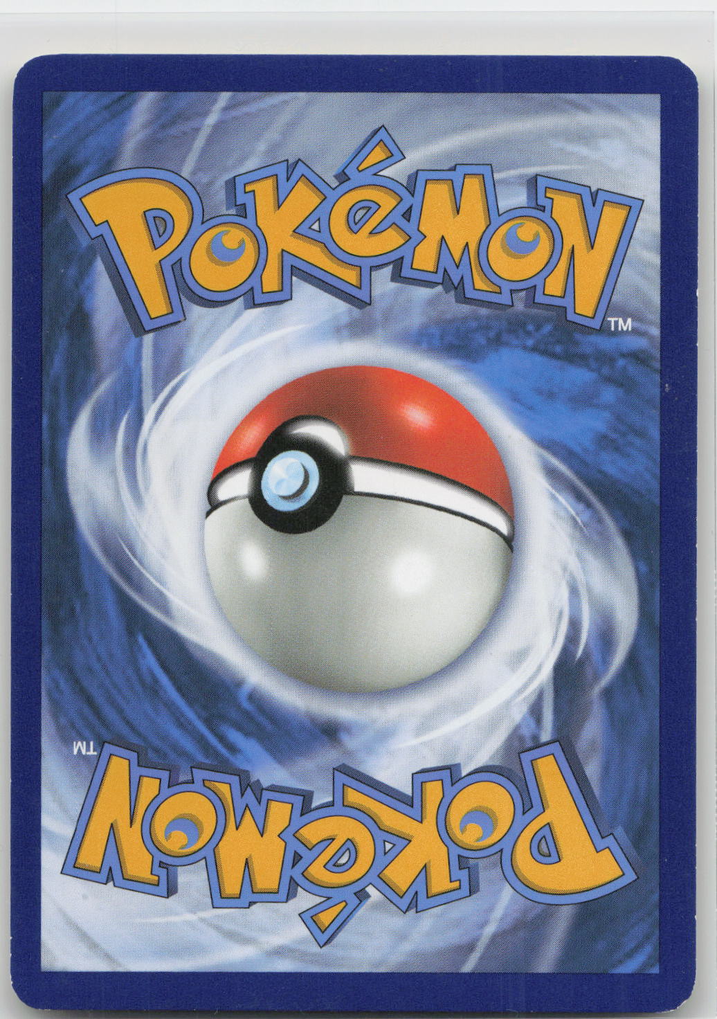 Back of card