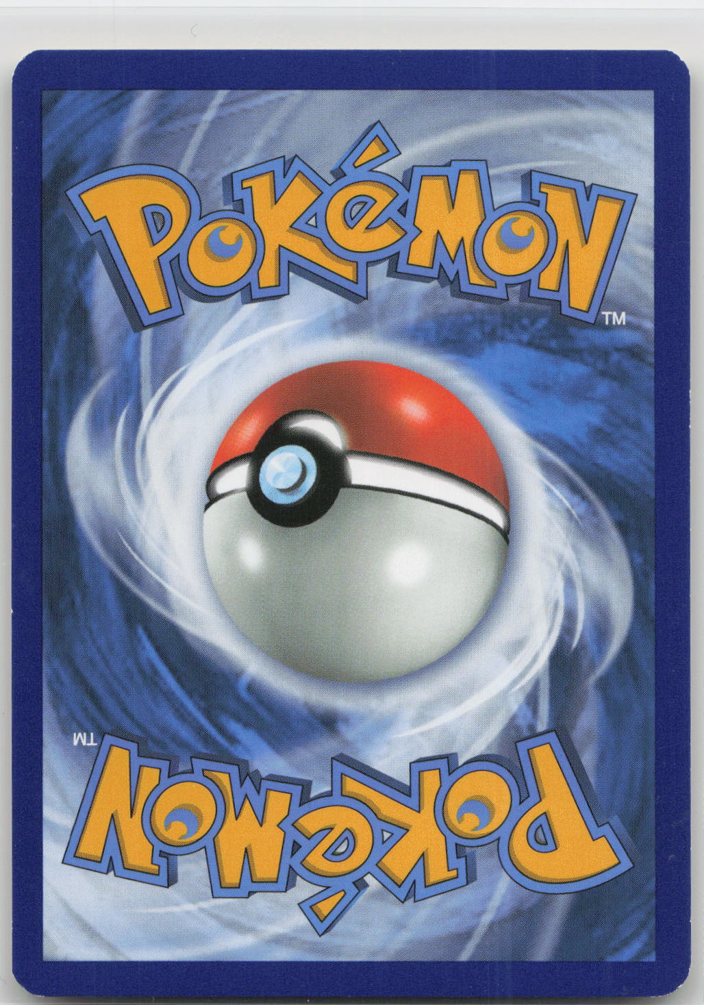 Back of card