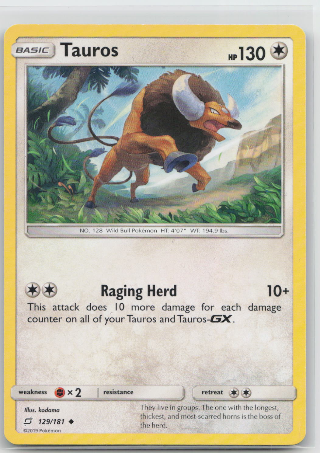 Tauros - Team Up 129/181