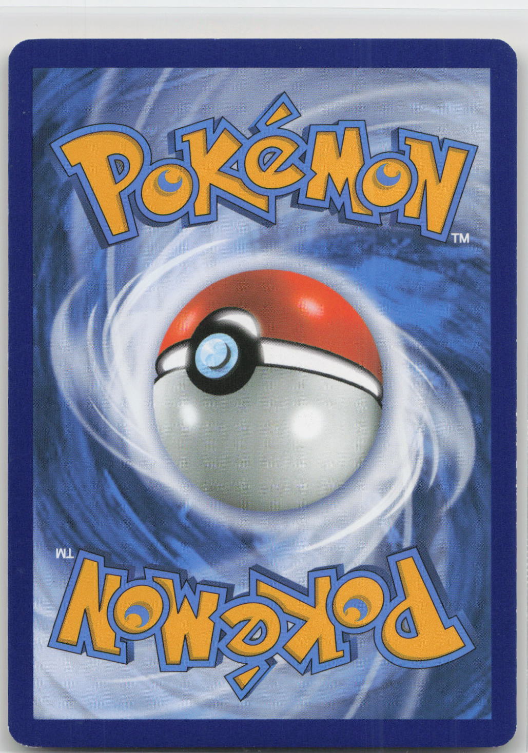 Back of card