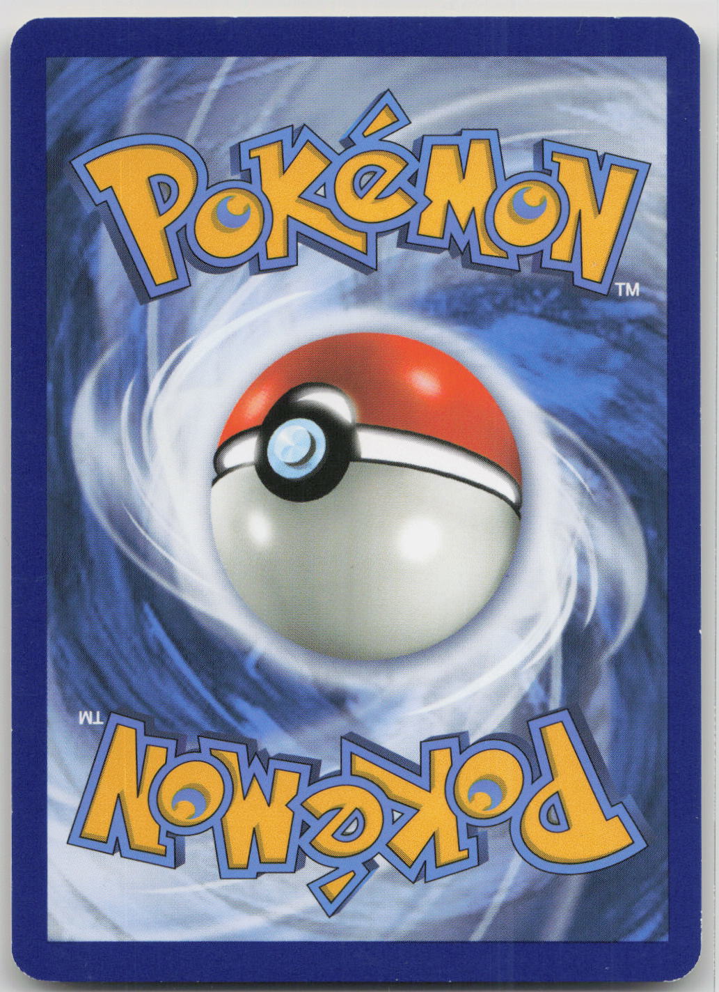 Back of card