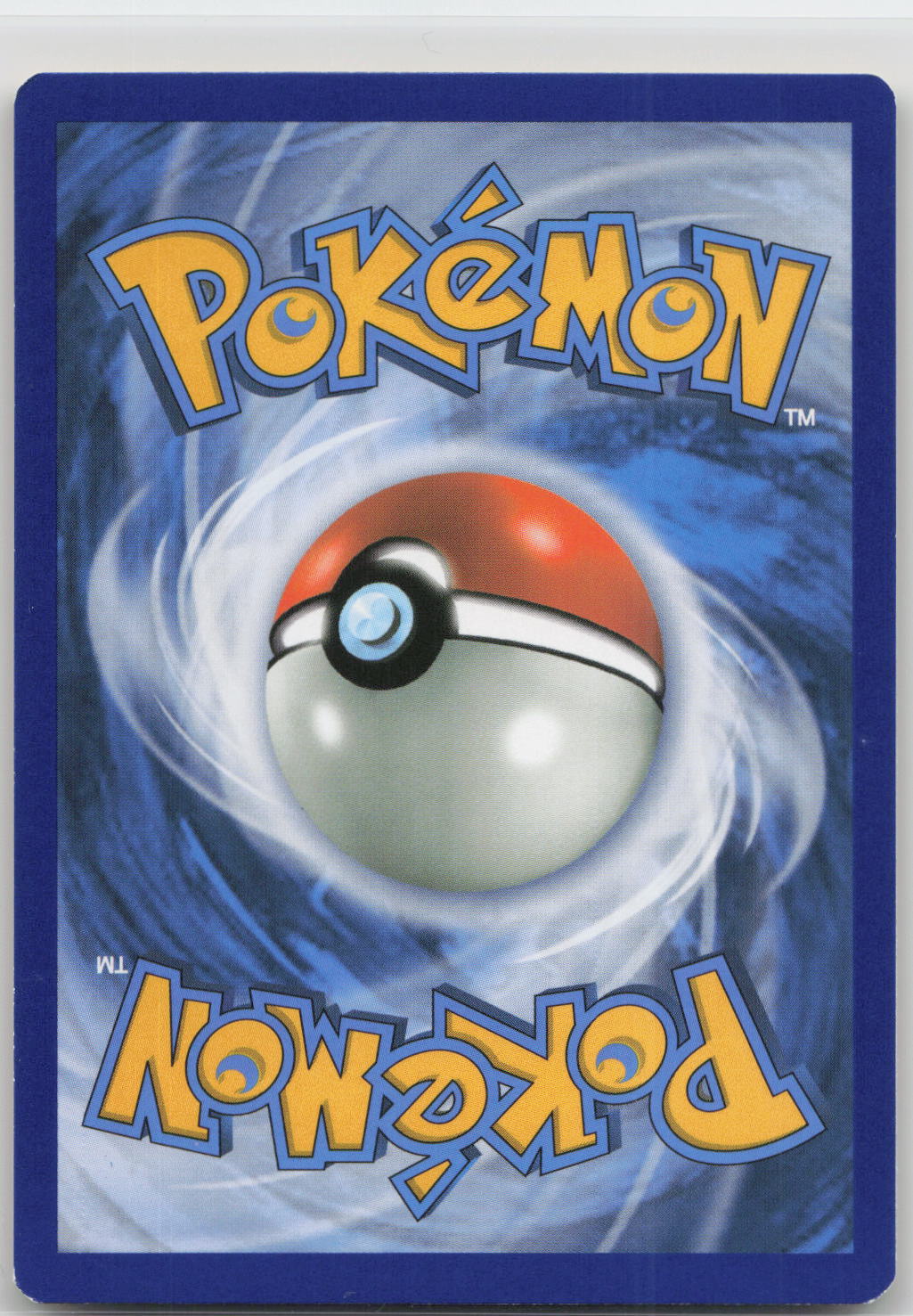 Back of card