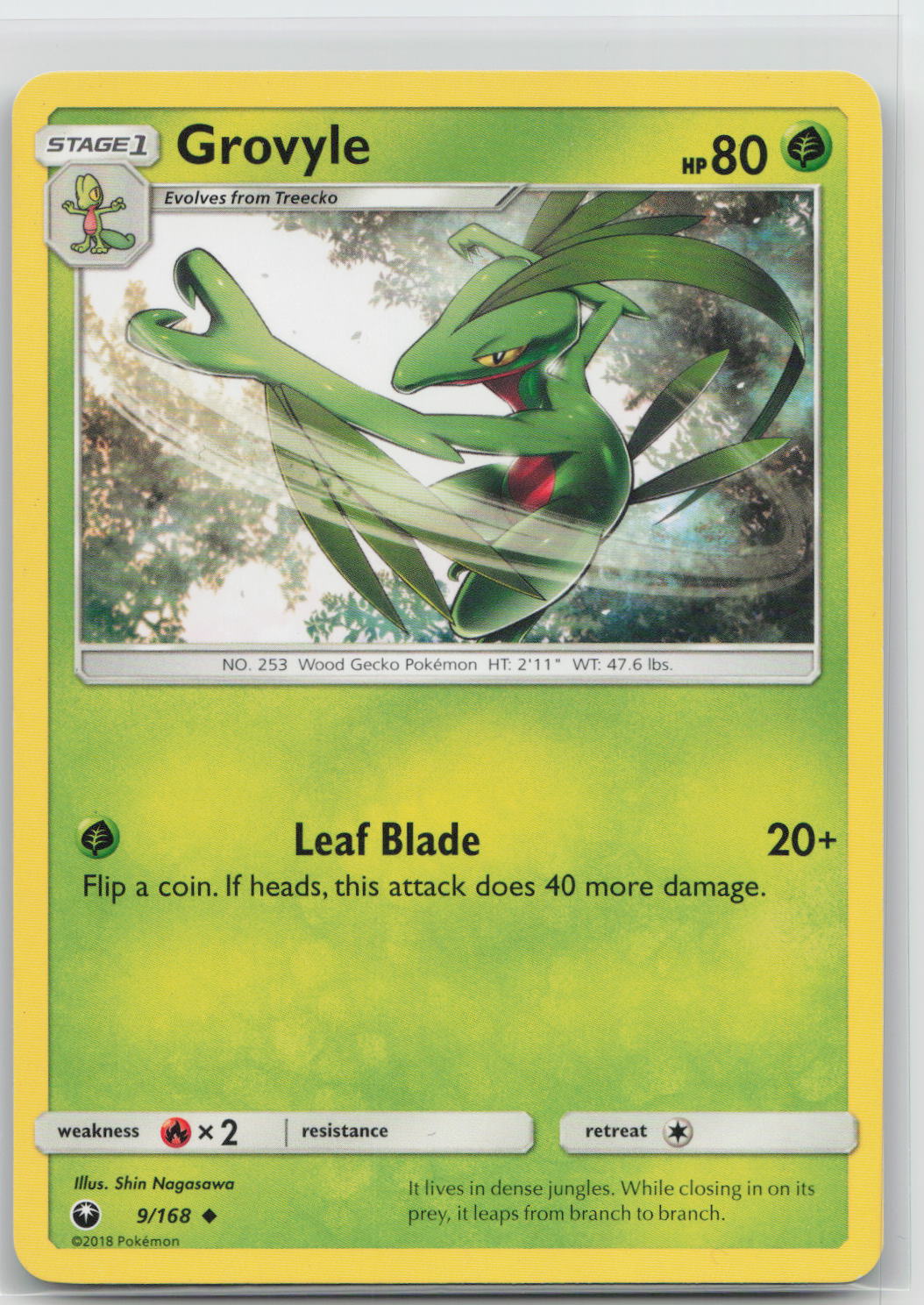 Grovyle - Celestial Storm 9/168