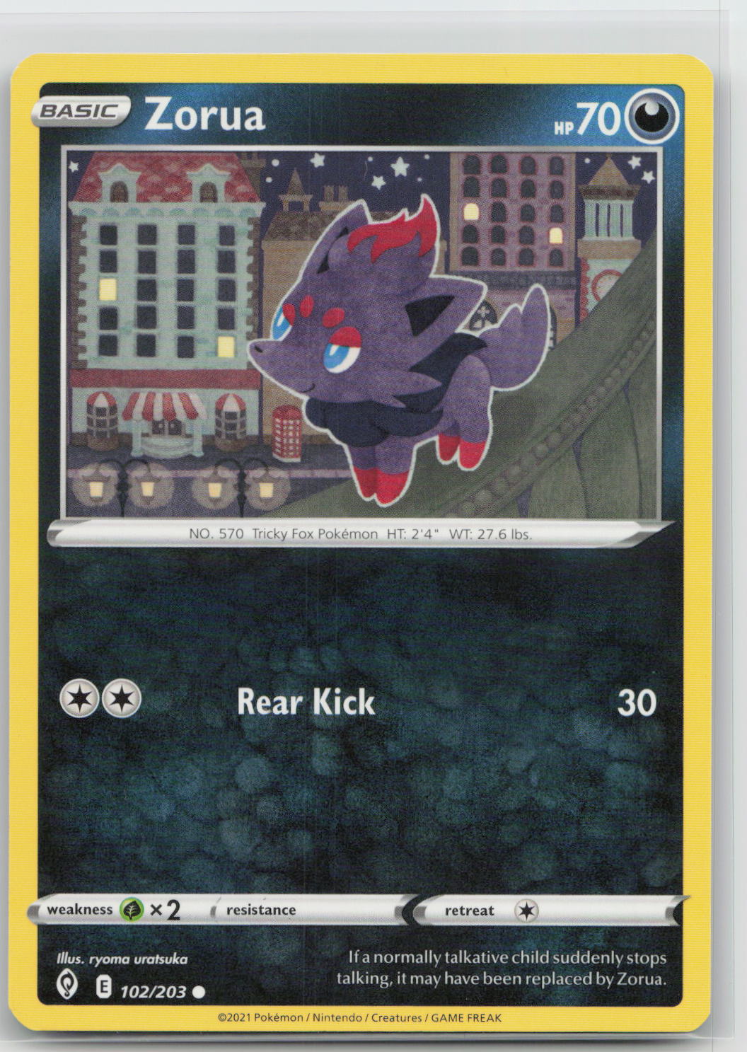 Zorua - Evolving Skies 102/203
