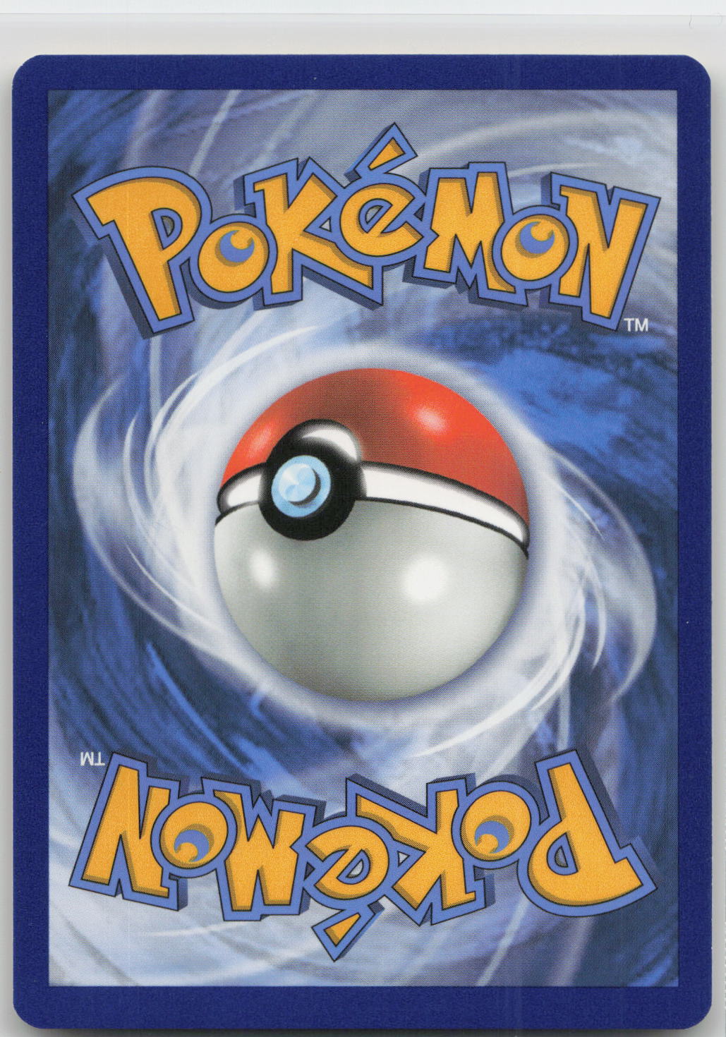 Back of card