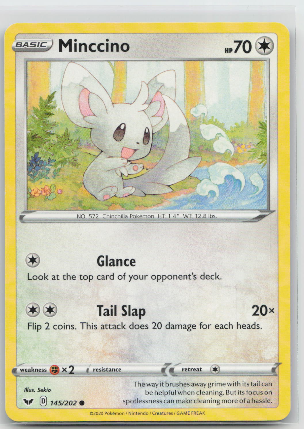 Minccino - Sword & Shield 145/202