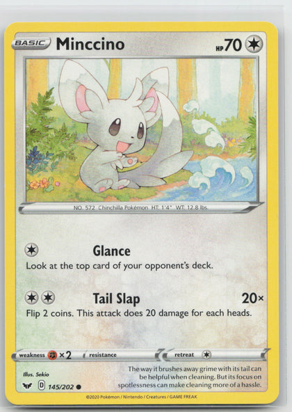 Minccino - Sword & Shield 145/202