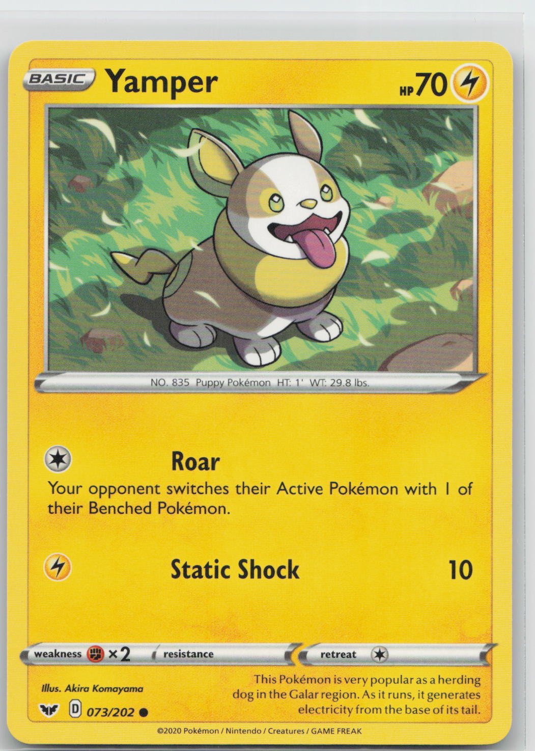 Yamper - Sword & Shield 073/202