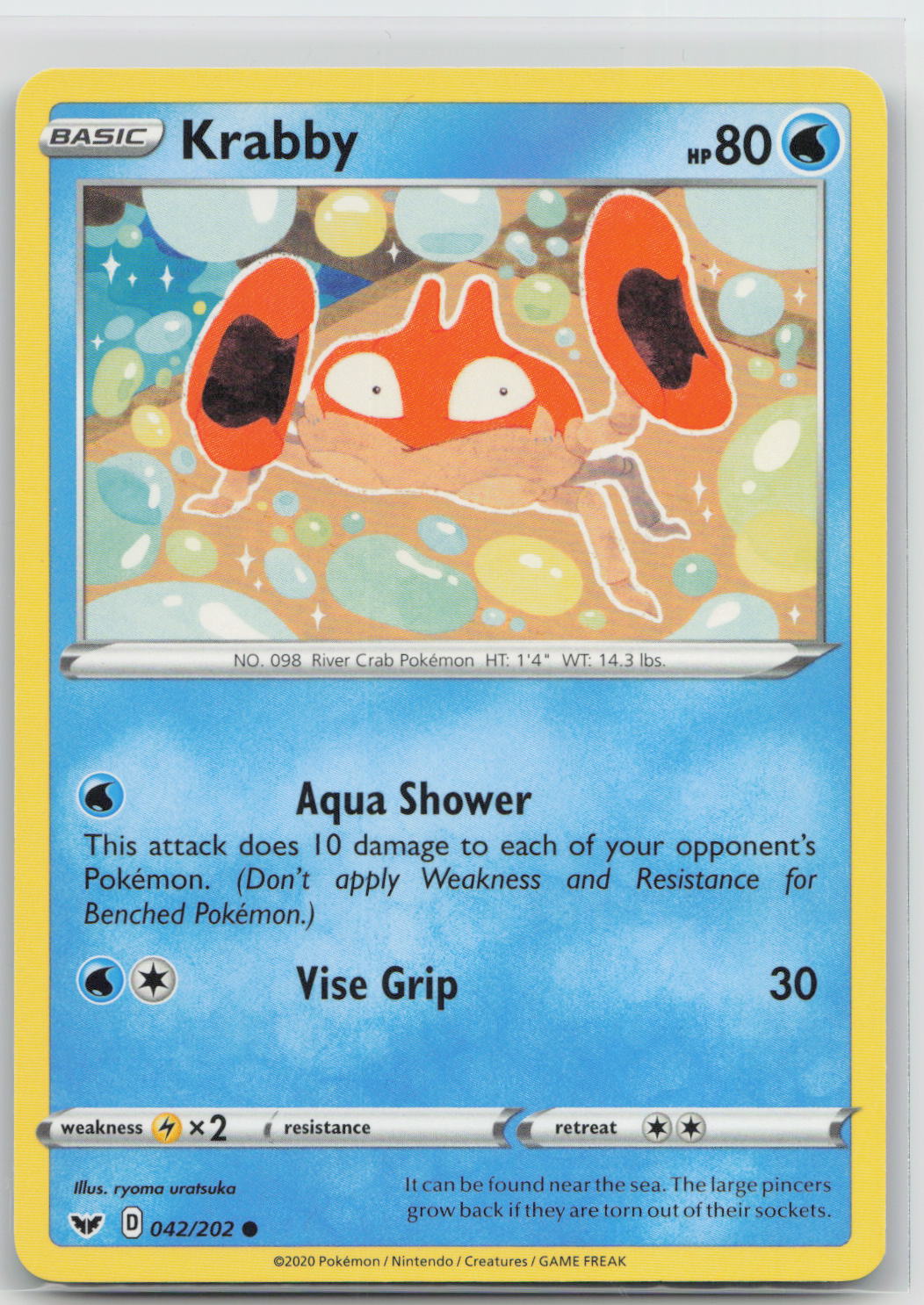 Krabby - Sword & Shield 042/202