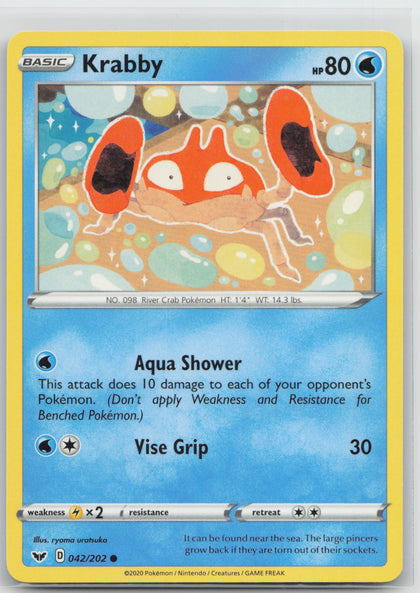 Krabby - Sword & Shield 042/202