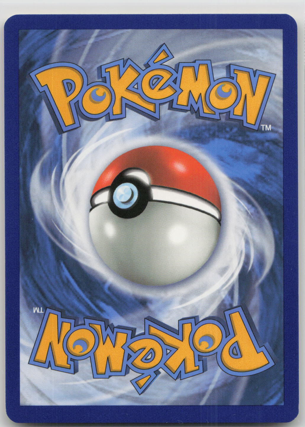 Back of card