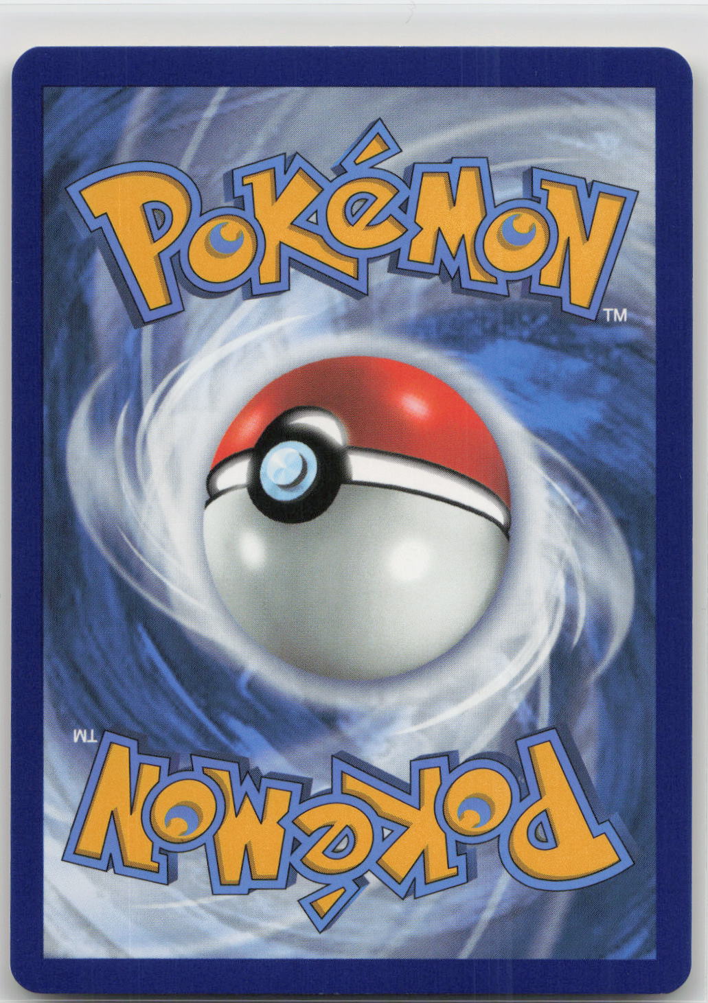 Back of card