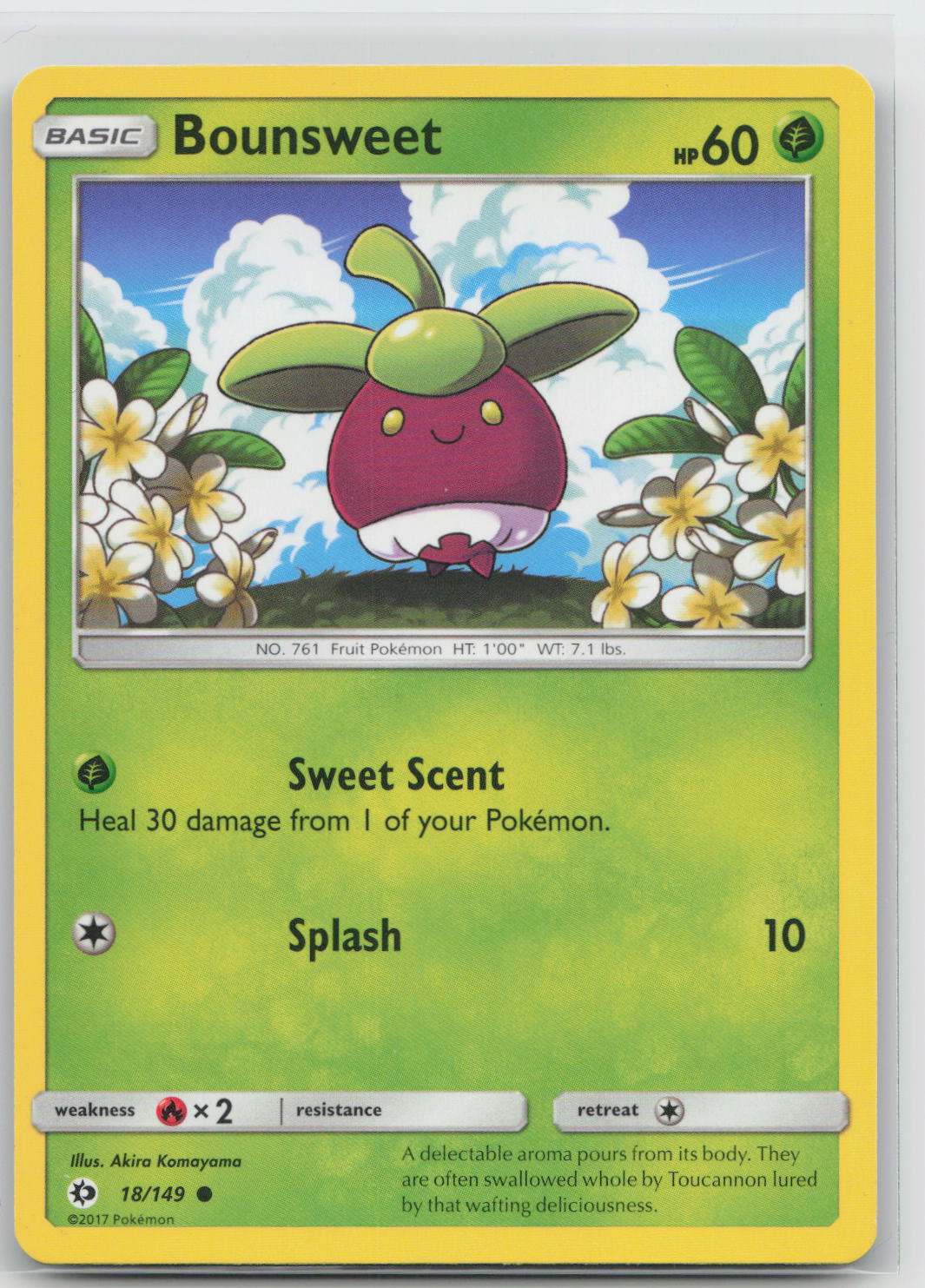 Bounsweet - Sun & Moon 018/149