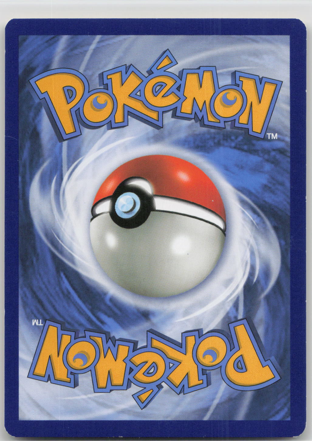 Back of card