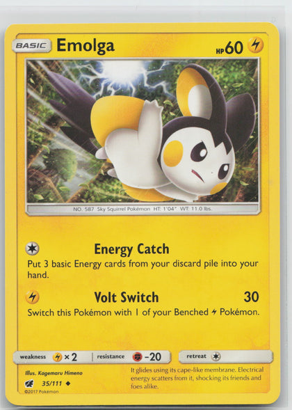 Emolga - Crimson Invasion 035/111
