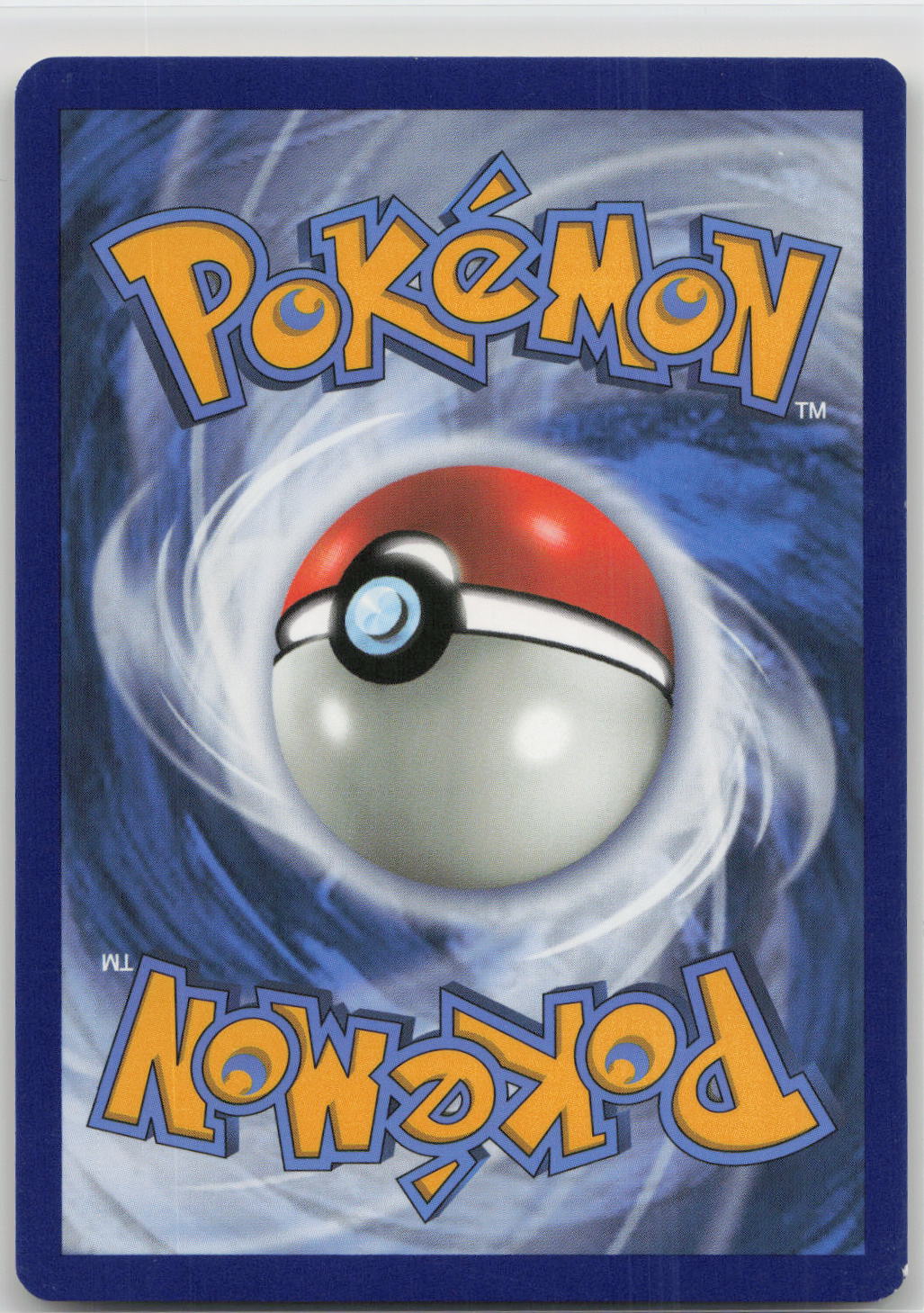 Back of card