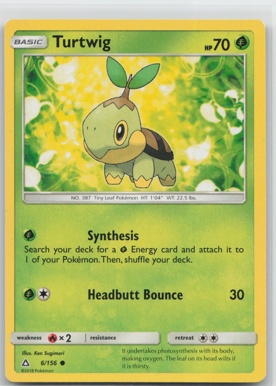 Turtwig - Ultra Prism 6/156