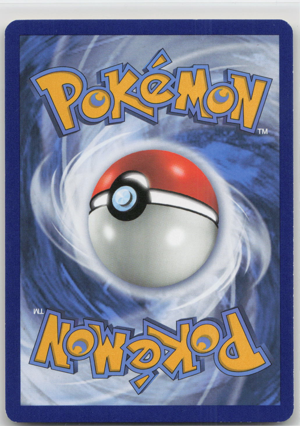 Back of card