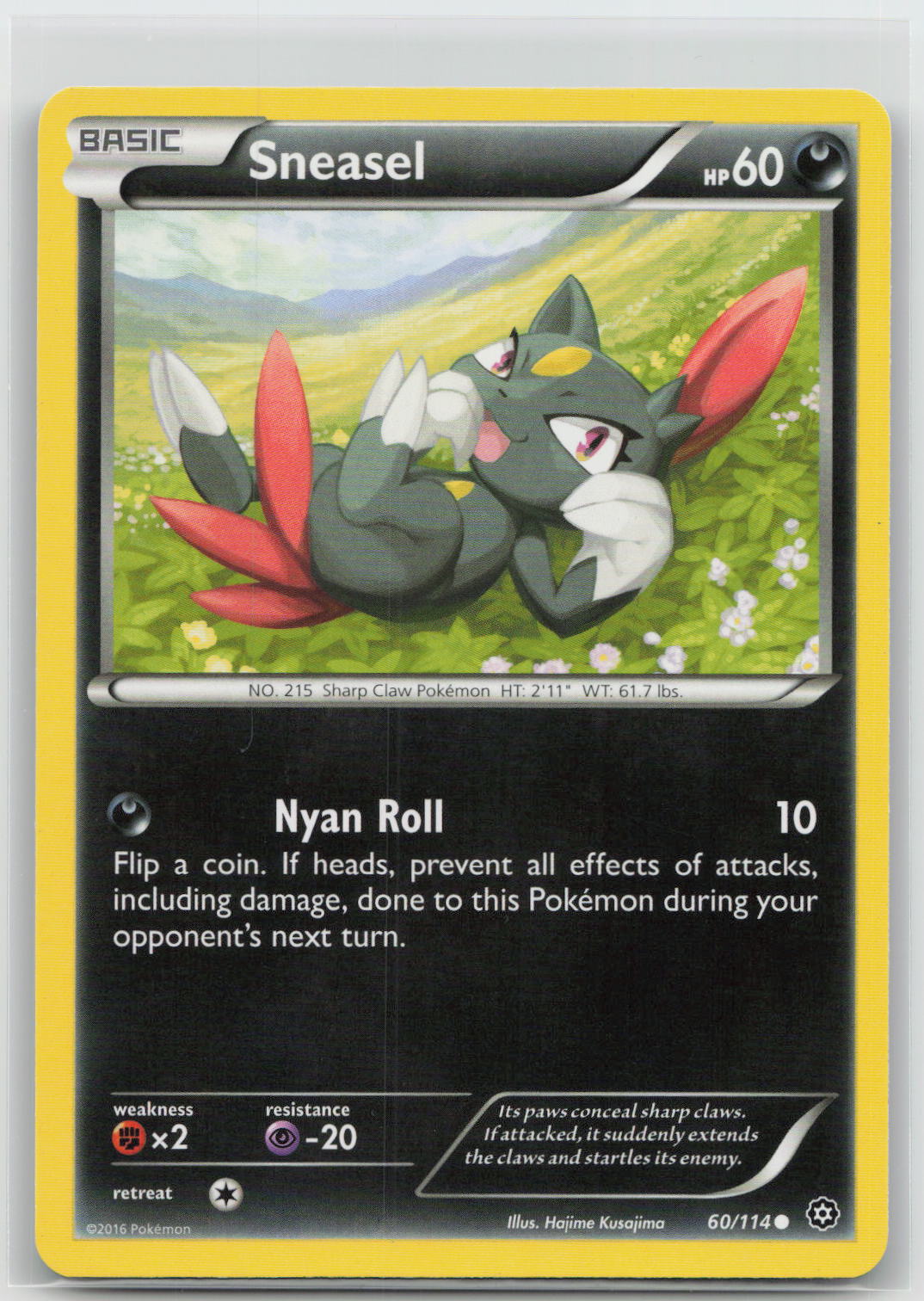 Sneasel - Steam Siege 060/114
