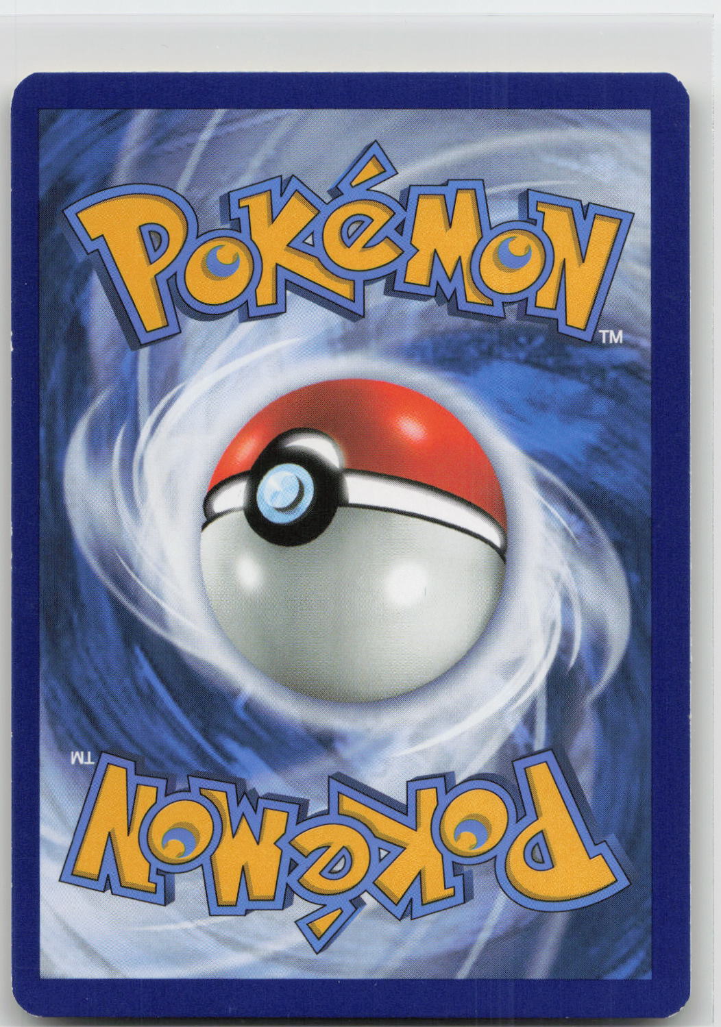 Back of card
