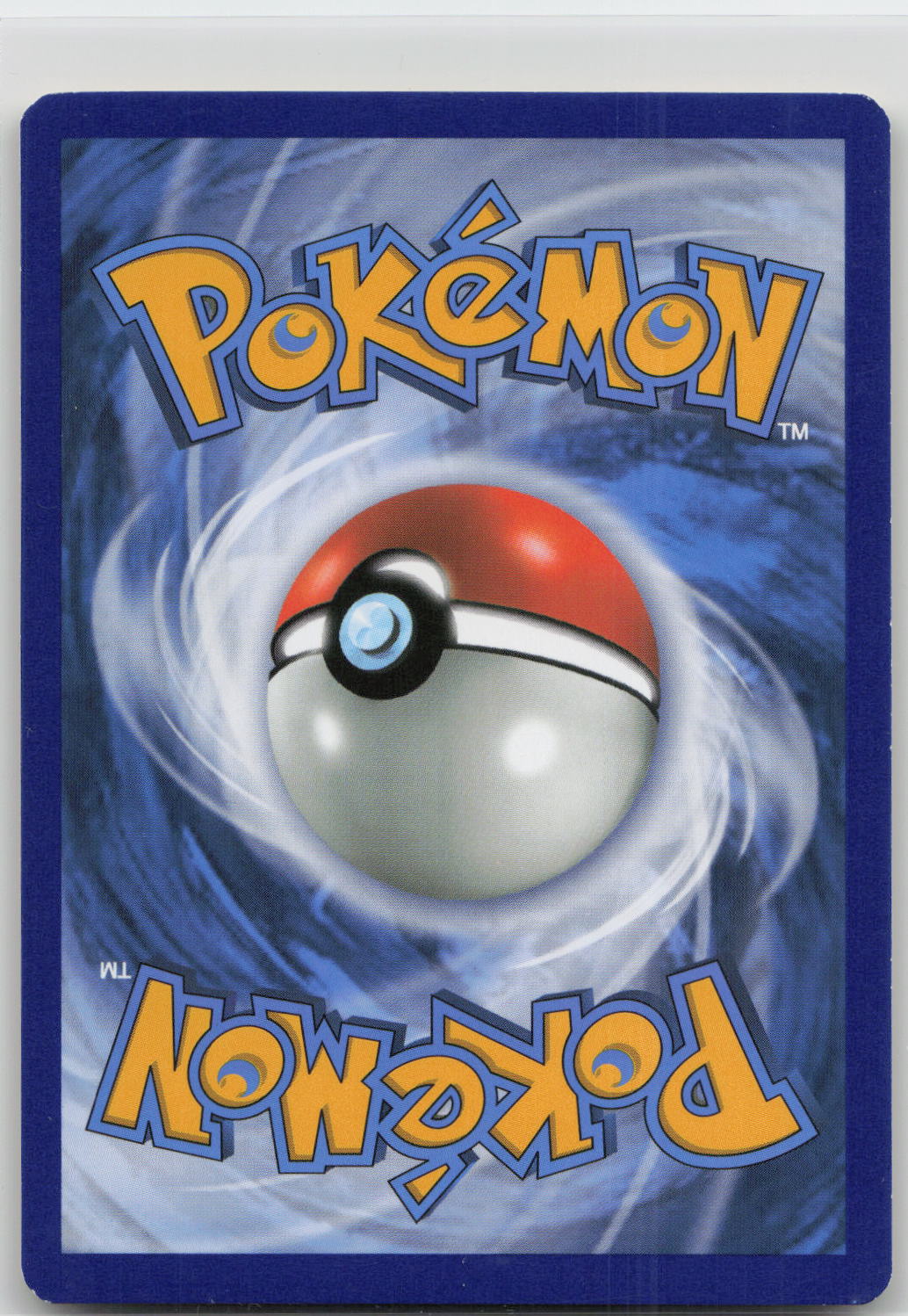 Back of card