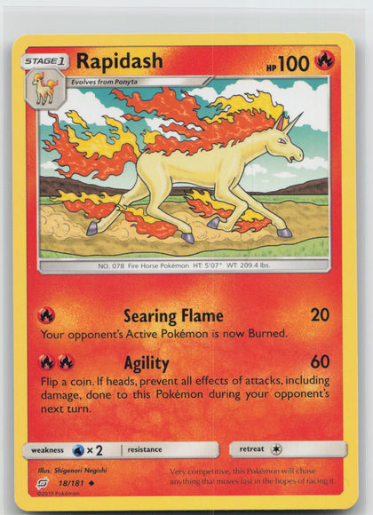 Rapidash - Team Up 018/181