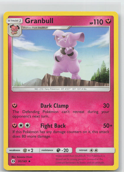 Granbull - Sun & Moon 091/149