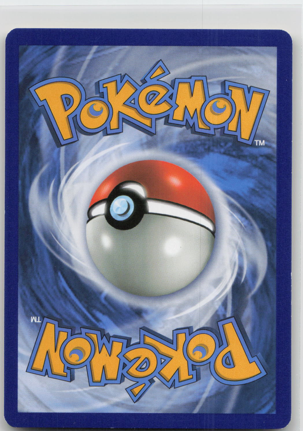 Back of card