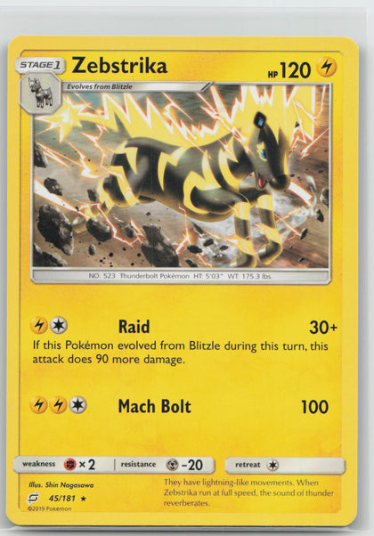 Zebstrika - Team Up 045/181