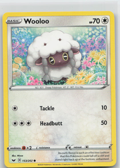 Wooloo - Sword & Shield 153/202
