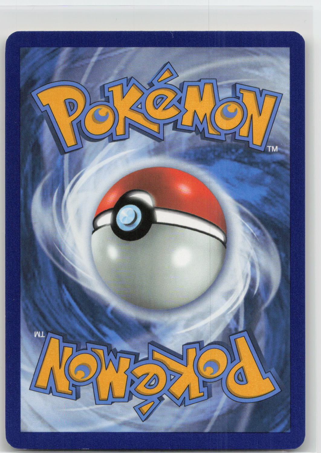 Back of card