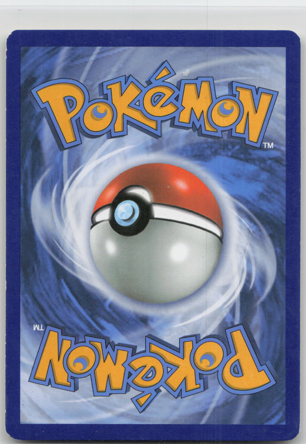 Back of card