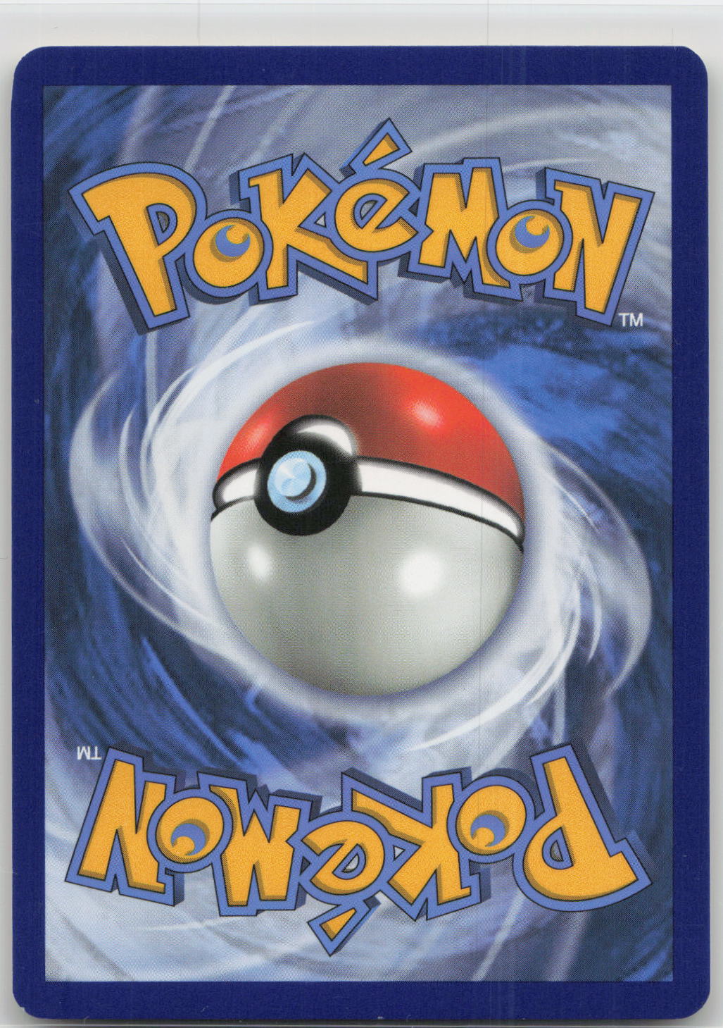 Back of card