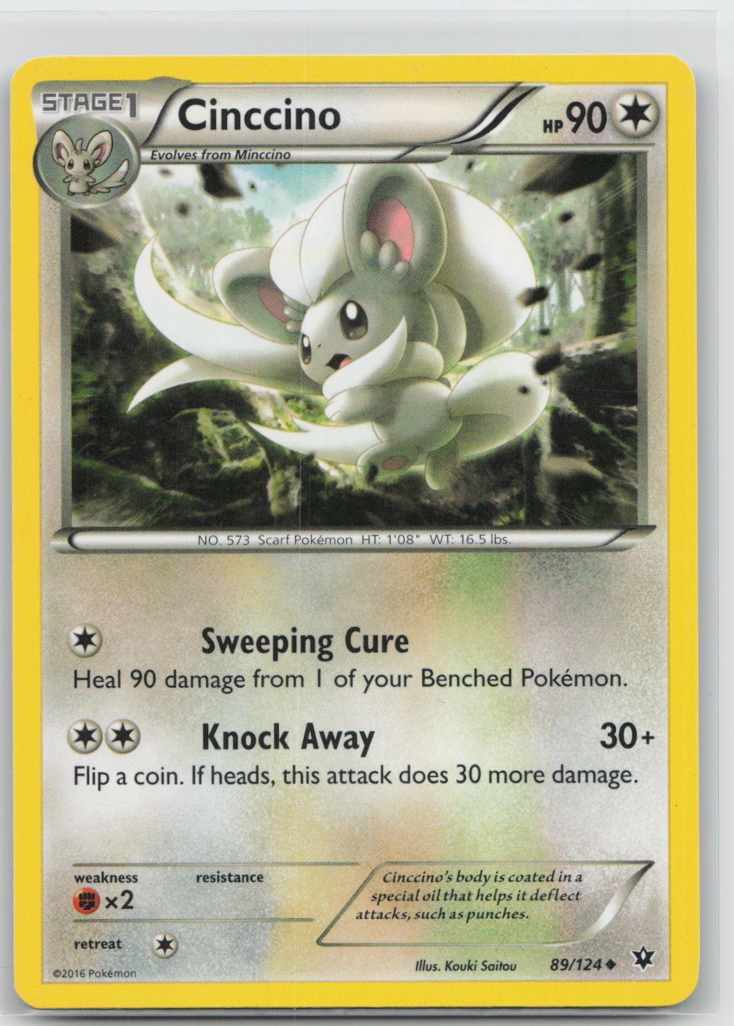 Cinccino - Fates Collide 089/124