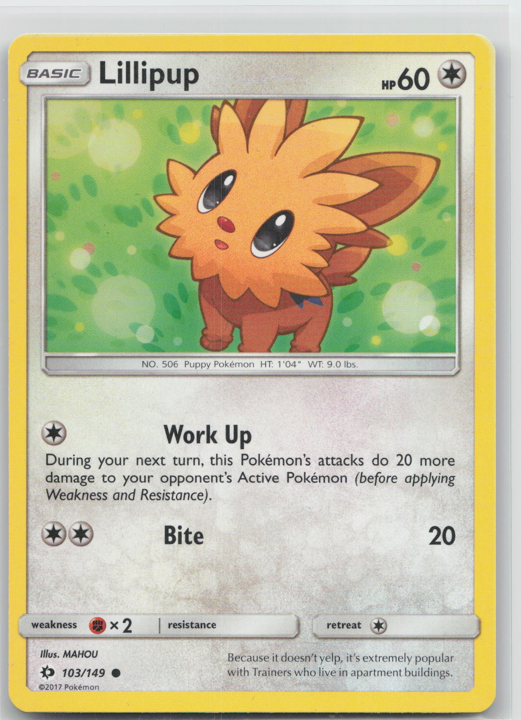 Lillipup - Sun & Moon 103/149